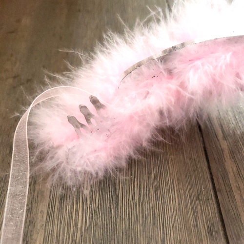 Drama Queen Crown Christmas Ornament Pink Feather Plastic Party Favors K. Adler - Picture 11 of 11