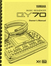 Yamaha QY70 Music Sequencer Rhythm Machine OW...