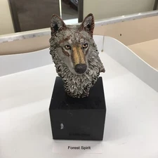 WOLF SCULPTURE BY LEGENDS, ARTIST PROOF! READ ITEM DESCRIPTION FOR DETAILS