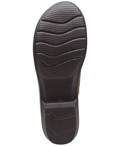 Clarks Women's Angie Spice Booties Dark Tan 8M B4HP - Picture 4 of 7