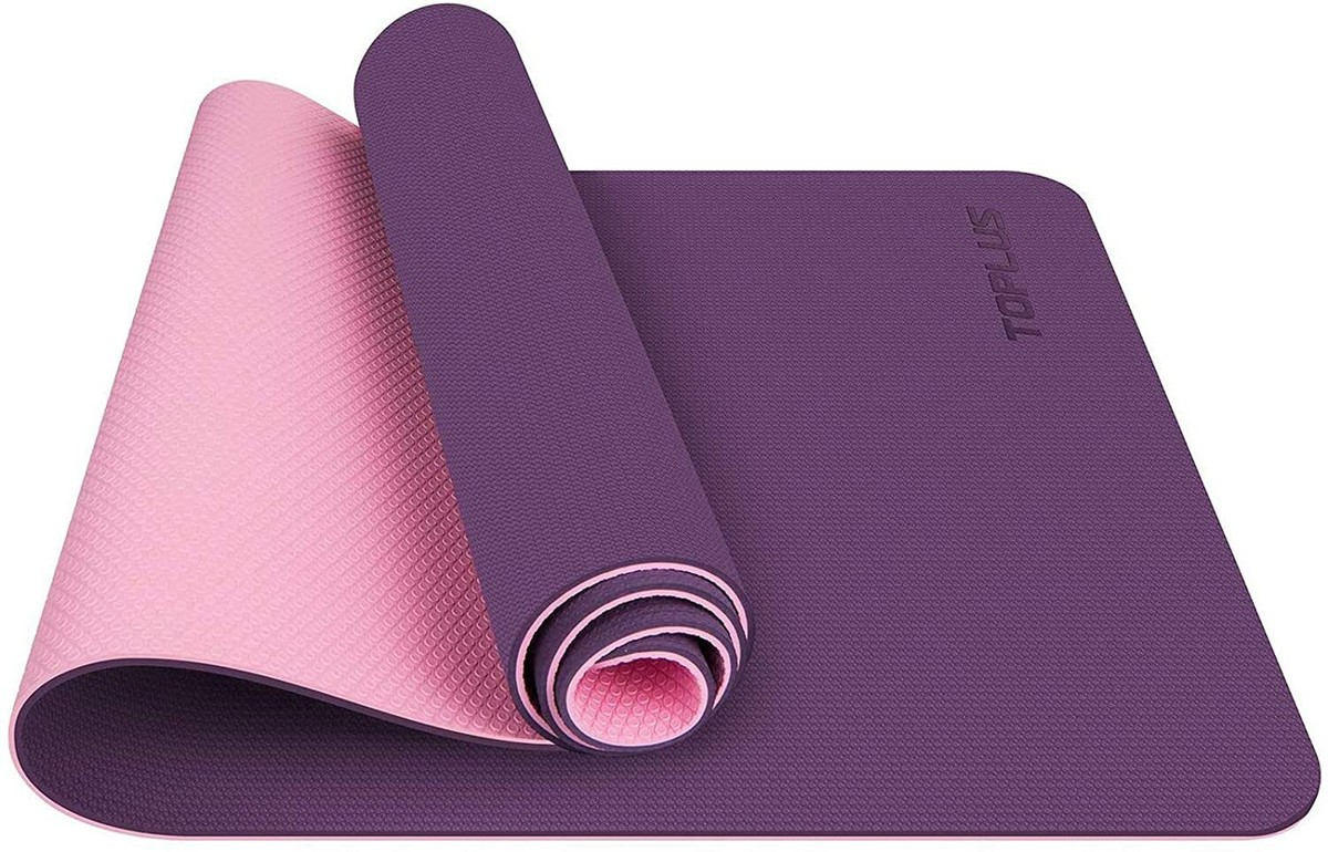 TOPLUS Gymnastikmatte Yogamatte rutschfest gepolstert Fitness