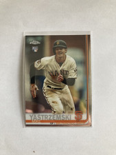 2019 Topps Chrome Mike Yastrzemski Rookie #49 Giants