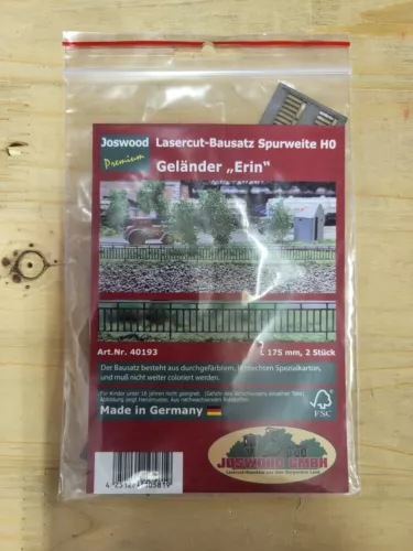 Joswood H0 40193 Geländer  Neu-OVP