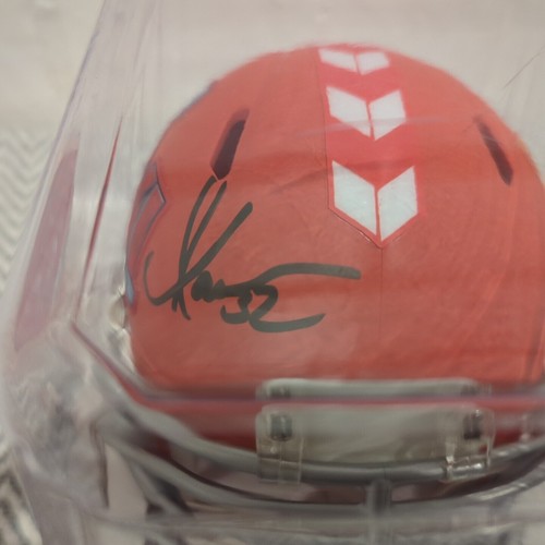 Riddell Mini Football Helmet - NFL SUPER BOWL LVI Signed AUTO MARCUS ALLEN 32 - Picture 11 of 11