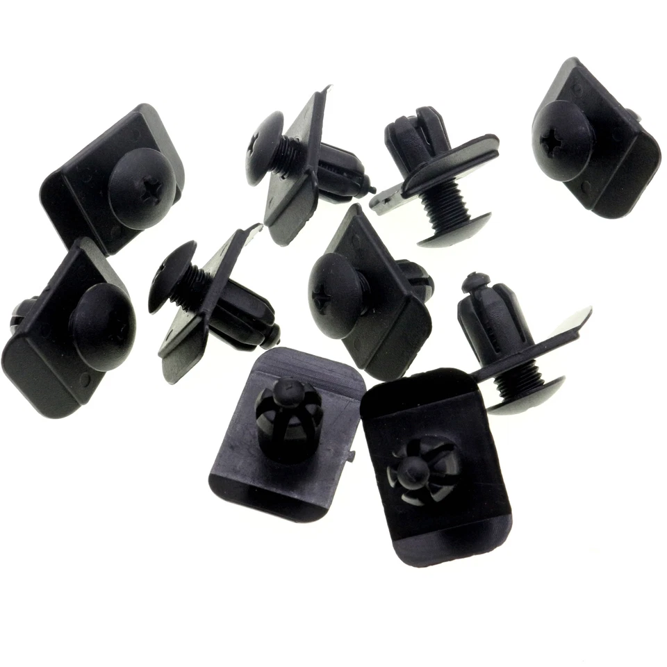 Juego de 20 clips de sujeción de retención tipo empuje para cubierta de parachoques y guía de aire para Mazda Foto 3 de 4