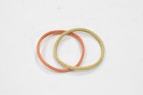 African Bracelet Bangle Raffia Woven Colorful Bracelet - Picture 4 of 19