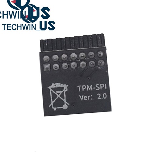 Module de sécurité Tpm2.0 prend en charge les cartes mères 14 broches SPI Tpm 2.0 pour ASUS - Photo 3/5