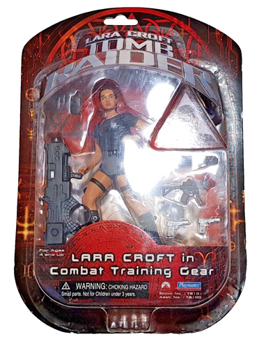 Tomb Raider "Lara Croft in Combat Training Gear" Playmates 6" - Foto 3 di 4