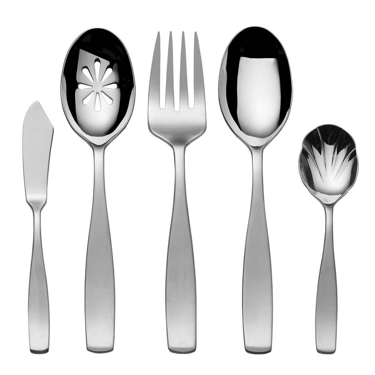 Mikasa Satin Loft 18/10 Stainless Steel Flatware 65-piece Set Service for 12 for sale online | eBay