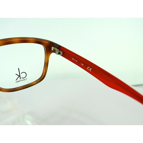 CALVIN KLEIN CK 5827 (221) Havana / Orange 52 -15- 135 Eyeglass Frame - Picture 4 of 9