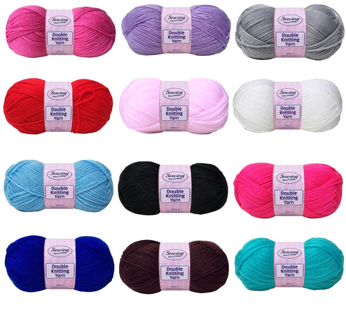 Sewing Solution Double knitting wool yarn 100g e . - Picture 2 of 24