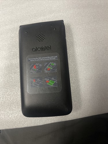 Alcatel My Flip 2 A406DL 4GB Locked for TracFone Black Phone Open Box - Picture 3 of 5