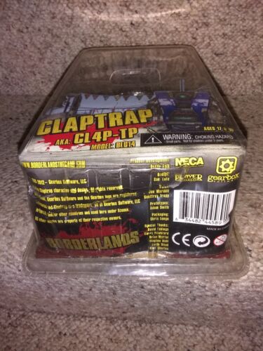 NECA Borderlands Claptrap CL4P-TP Jakobs Video Game Action Figure NEW - Picture 7 of 10
