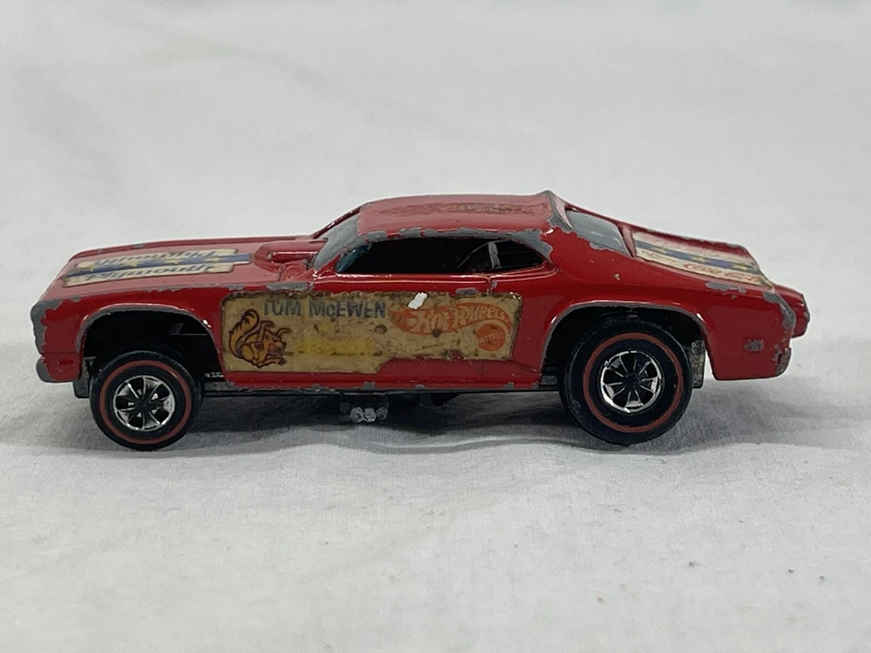 Mattel Hot Wheels Redline Plymouth Tom McEwen 1969 EE. UU. Foto 2 de 4