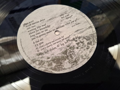 Ben Watt North Marine Drive Vinyl Record BRED40 1983 - Picture 18 of 19