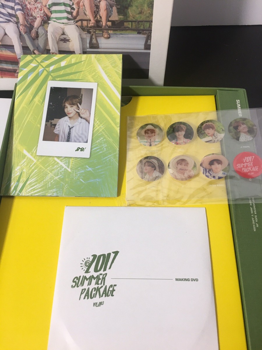 BTS 2017 Summer Package ALL Included, JIMIN Selfie, Fan