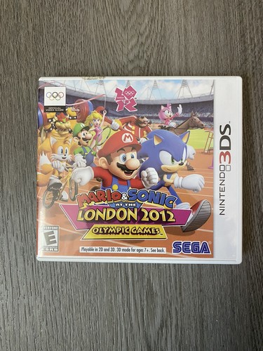 Mario & Sonic bei den Olympischen Spielen London 2012 (Nintendo 3DS) Sega - mit Anleitung