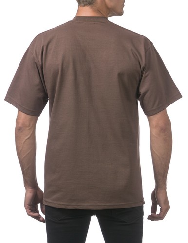 Pro Club Men's Heavyweight Cotton Short Sleeve Crew Neck T-Shirt - 25 Colors - Picture 14 of 127