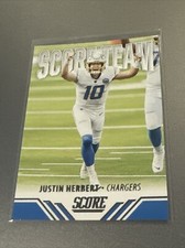 2021 Score Justin Herbert Score Team Insert ST19 NM
