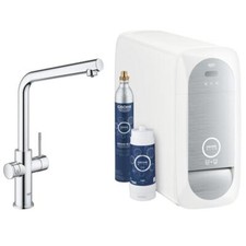 Blue« Home Starter Kit L-Auslauf chrom