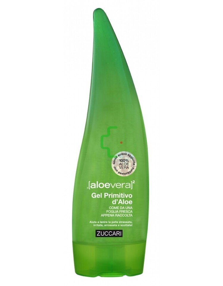 Aloevera2 Primitivo Aloe Gel – Beruhigendes Hautgel, 250 Ml, Von Zuccari