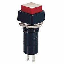 SPST PUSH BUTTON SWITCH "RED" ON-OFF
