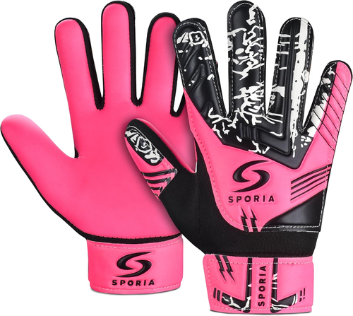 Soccer Goalie Gloves Youth Goalie Gloves with Double Wrist Protection | Soccer G - Picture 11 of 12