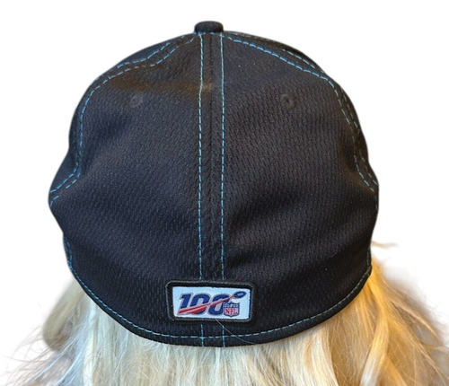 Carolina Panthers NFL Football Baseball Cap hat L XL black blue 39Thirty - Picture 3 of 3