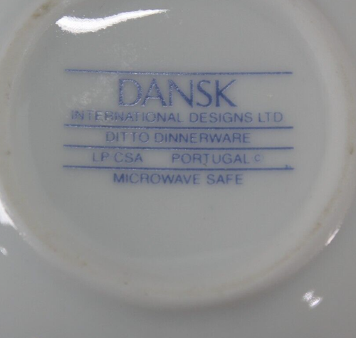 Dansk - Ditto - Creamer with Lid - Excellent - White / Blue - RARE - Picture 4 of 4