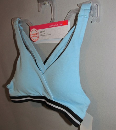 Girls 2 PACK Soft Cotton Everyday Bras (Size 28) BRAND NEW W TAGS - Picture 4 of 5