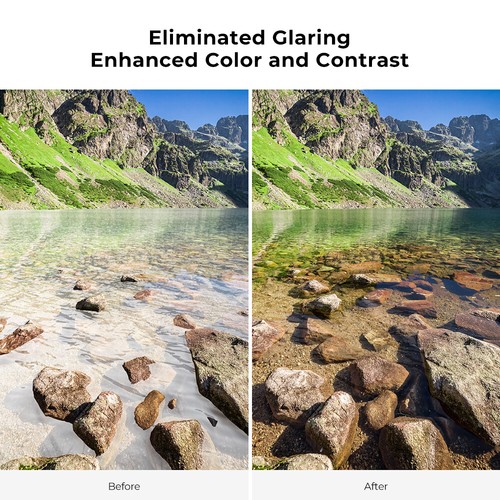 K&F Concept CPL Polarizer Lens Filter Ultra-Slim 43/49/52/55/58/62/67/72/77/82mm - Picture 114 of 117