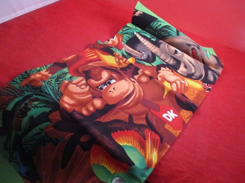 Super Donkey Kong Nintendo Super Famicom (SNES Era) "Make Your Own" Apron Kit - Picture 5 of 11