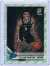 2019/20 Donruss Optic Choice Rated Rookie Mojo #186 Keldon Johnson