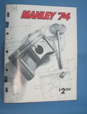 1974 Manley catalog with part numbers High Performance