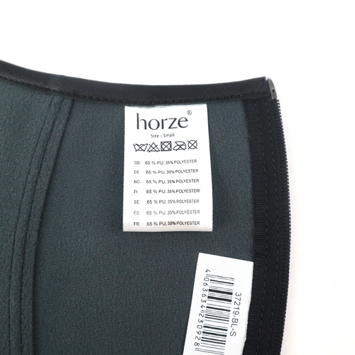 HORZE Desta Synthetic Half Chaps S Black Small Size 37219-Bl-S - Picture 5 of 7