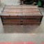 large antique steamer chest trunk
