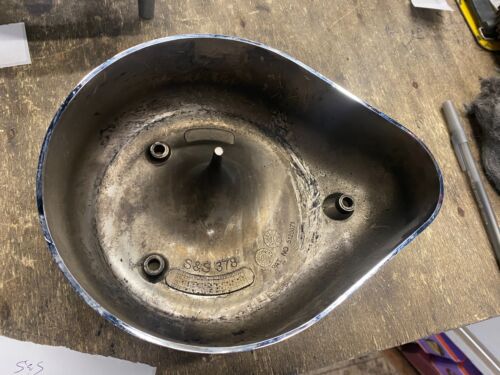 S^S Air Cleaner Cover Shorty E G Harley Evo Softail Dyna FXR Touring FLH Teardro - Picture 4 of 5