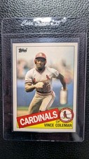 1985 TOPPS TRADED #24T VINCE COLEMAN ROOKIE CARD RC ST LOUIS CARDINALS