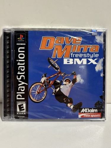 Dave Mirra freestyle BMX (etichetta nera, PlayStation, PS1, nuovo) - Foto 1 di 10