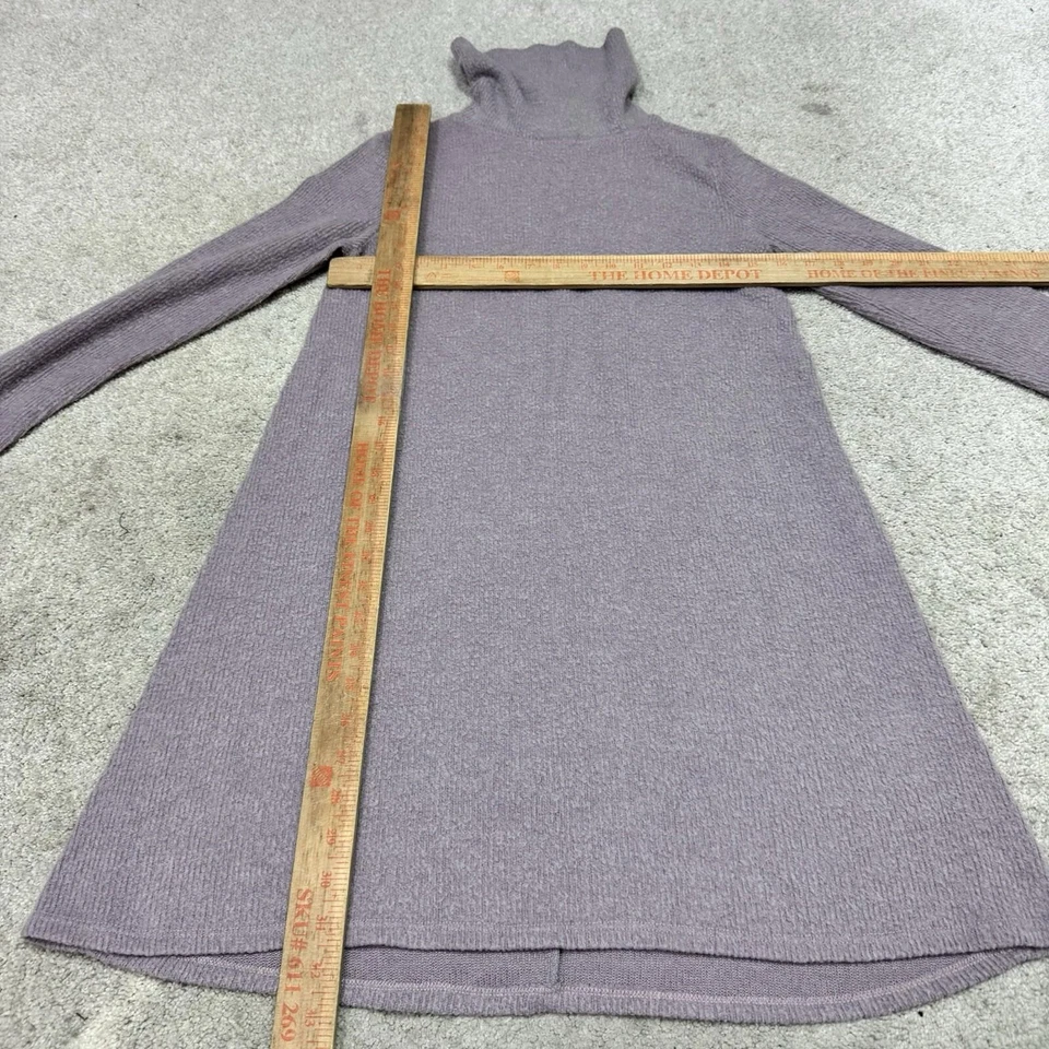 Vestido suéter para mujer Lulus púrpura manga larga talla pequeña Foto 2 de 4