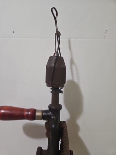 VINTAGE MOHAWK SHELBURNE Hand Crank Drill - Primitive Rustic Antique Tool - Bild 6 von 12