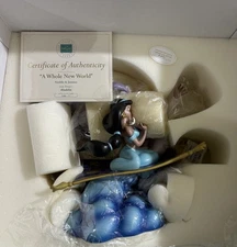 WDCC Aladdin & Jasmine A Whole New World Figurine Limited Edition #1100/1992 NIB