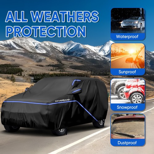 Car Cover Waterproof All Weather Dust Sun UV Protection for Mazda CX-9 2007-2023 - Picture 7 of 14