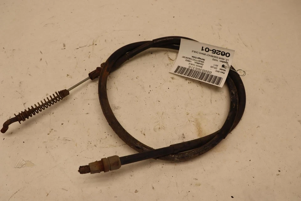 2011-2013 DODGE RAM 2500 3500 ЗАДНИЙ ЛЕВЫЙ АВАРИЙНЫЙ СТОЯНОЧНЫЙ ТОРМОЗНОЙ КАБЕЛЬ OEM - Изображение 3 из 4