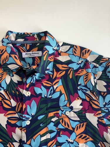 Tommy Bahama Men's Tortola Fuego Bay Camp Shirt Size: M - Picture 5 of 15