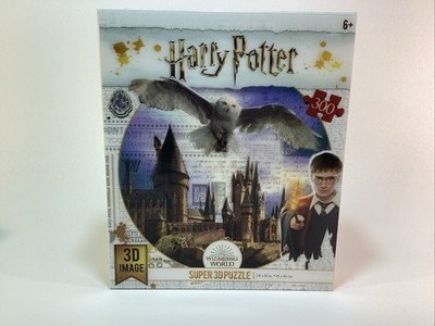 Harry Potter Super 3D Jigsaw Puzzle 300 Pieces Kidicraft Ages 6+ BNIB *Sealed*