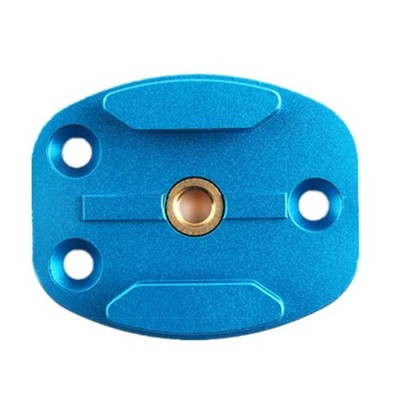 1/4'' Blue Quick Release Tripod Mount Bracket Base Plate for GoPro Hero 8 7 6 5 4