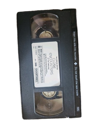Vintage VHS Goodtimes CLOSE ENCOUNTERS OF THE THIRD KIND Special Edition 1988 - Picture 3 of 3