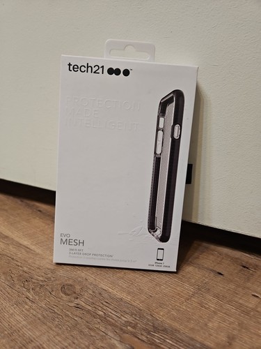 tech21 Evo Mesh iPhone 7 Hülle Neu OEM Klar / Schwarz - Bild 1 von 2