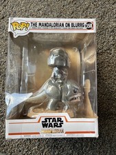 Funko Pop! Deluxe: Star Wars - The Mandalorian en Blurrg #358